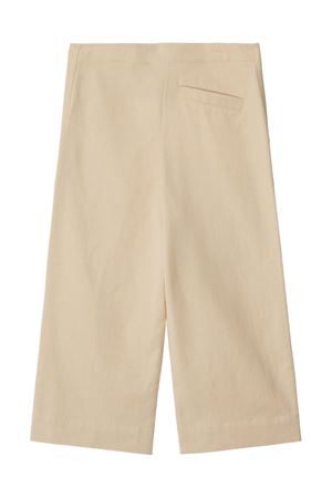 pantalone in cotone beige BURBERRY KIDS | 8088677A2015